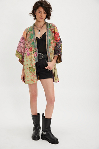 Magnolia Pearl Crop Dashi Kimono Jacket at Free People
