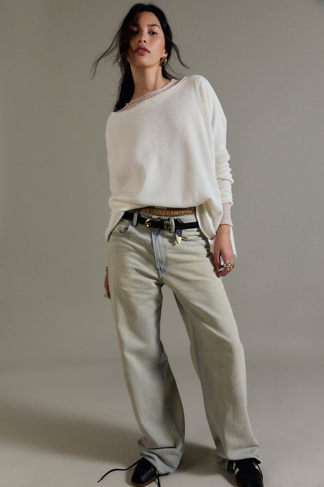 We The Free Latte Blues Solid Thermal #2