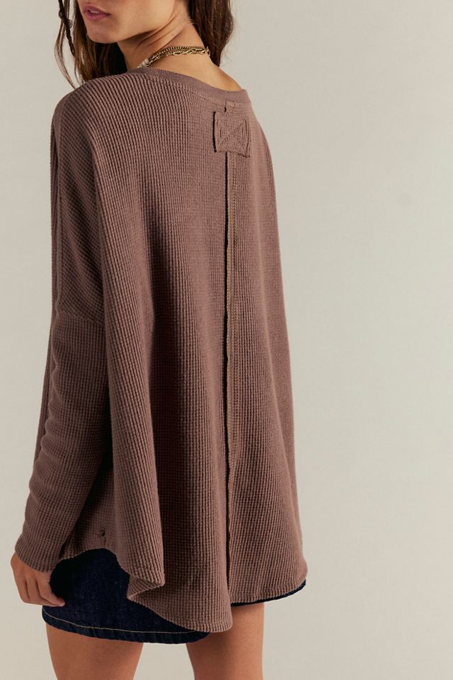 We The Free Latte Blues Solid Thermal #1