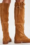 Davey Over The Knee Lace Up Boots