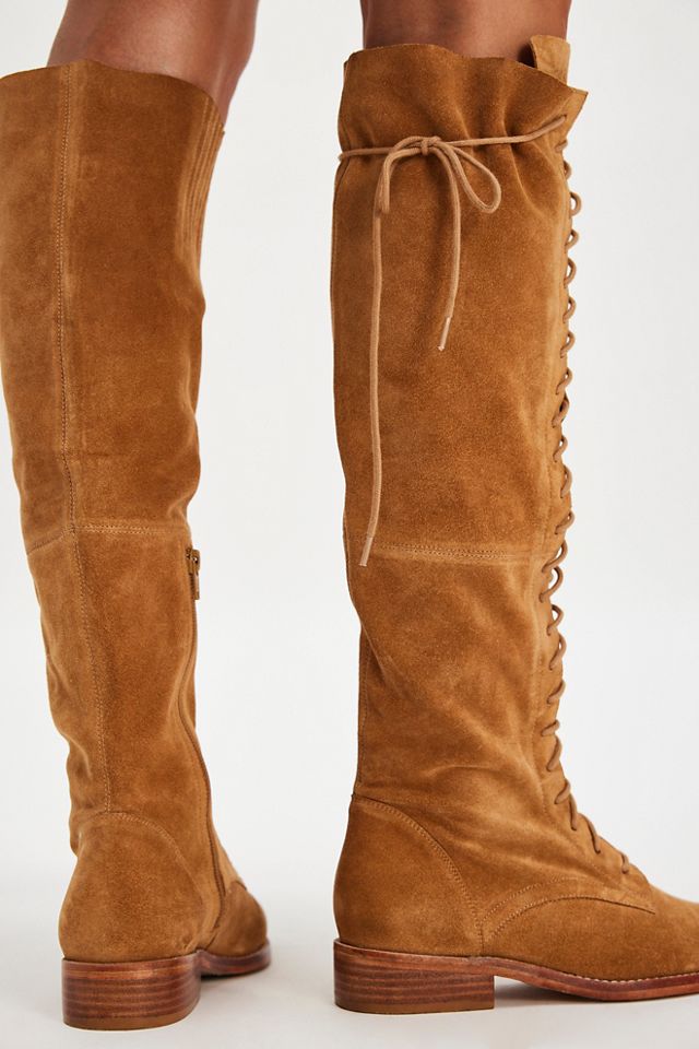 Davey Over The Knee Lace Up Boots #2