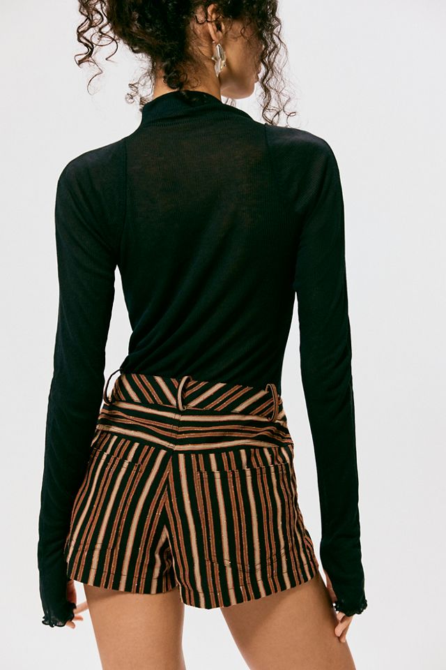 Short à rayures Anna Sui #1