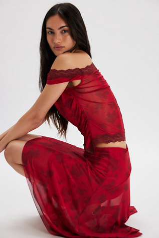 FP x Bec + Bridge Myka Printed Midi Skirt Set