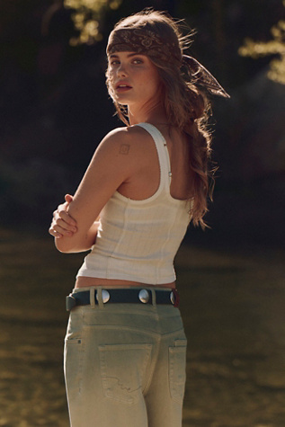 Ceinture en cuir Rhea