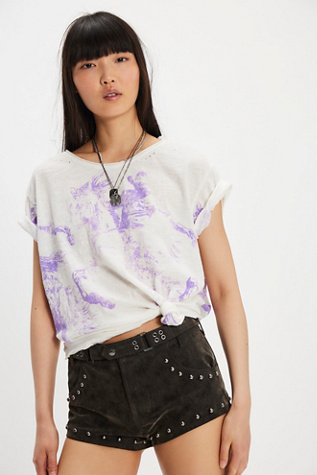 Magnolia Pearl Texas Cowboy Boyfriend Tee at Free People in Ivory
