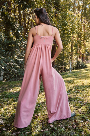 Hot Shot Strappy Onesie by FP Movement at Free People in Petal, Size: XS