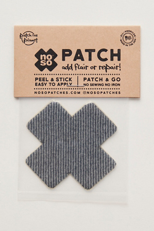 NoSo Fleece Patch at Free People in Blue