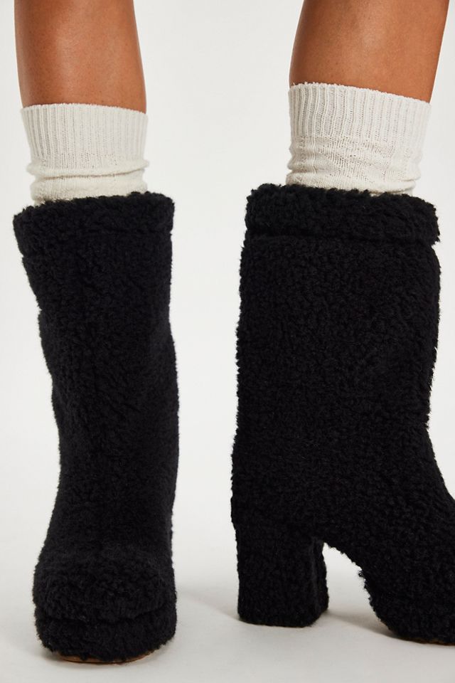Curly Heeled Boots #1