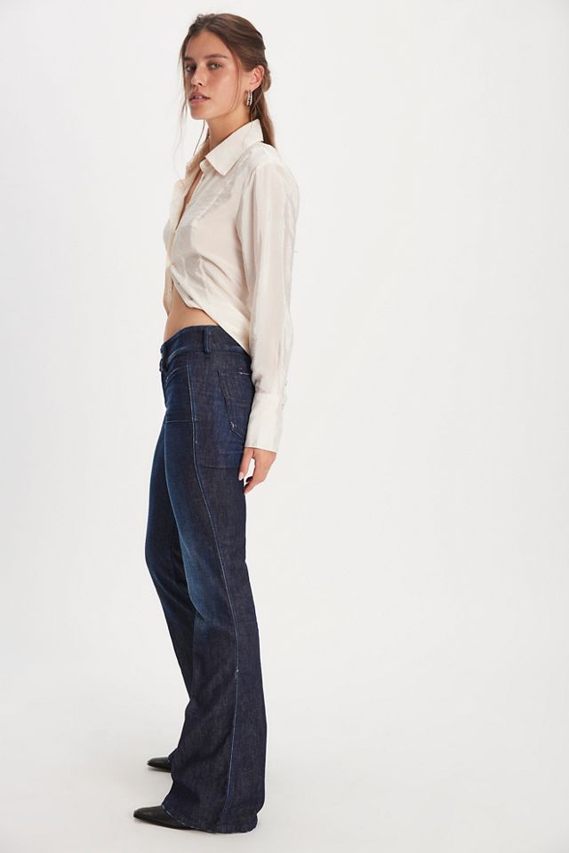 Diesel D-Hush Low-Rise Flare Jeans #2