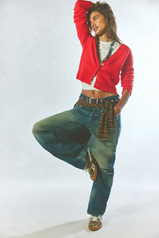フリーピープル Free People Celeste Cardi レディース Sweaters Aged Red Free People Women's Celeste Cardi, Aged Red, S at Amazon