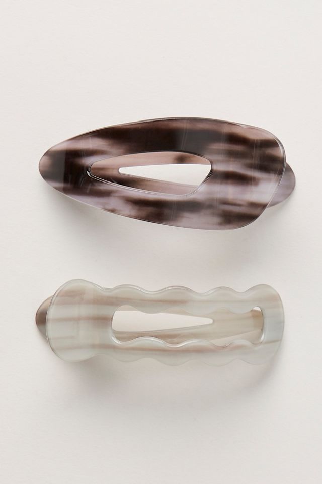 Ensemble de 2 barrettes plates So Chic #1