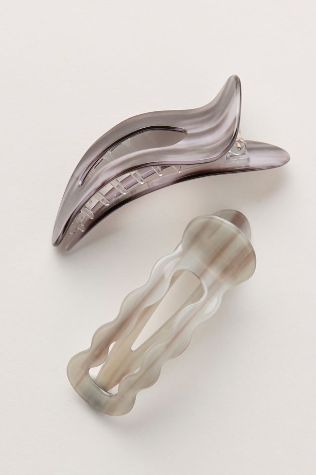 Ensemble de 2 barrettes plates So Chic #2
