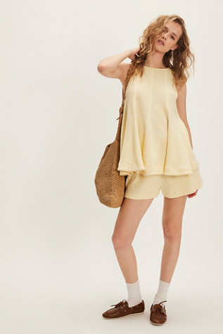 Cassius Clip Dot Set by Free People in Yellow, Size: XS