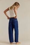 Tricia Fix Deep Trance Boyfriend Embroidered Crab Jeans