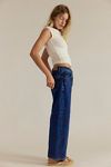 Tricia Fix Deep Trance Boyfriend Embroidered Crab Jeans