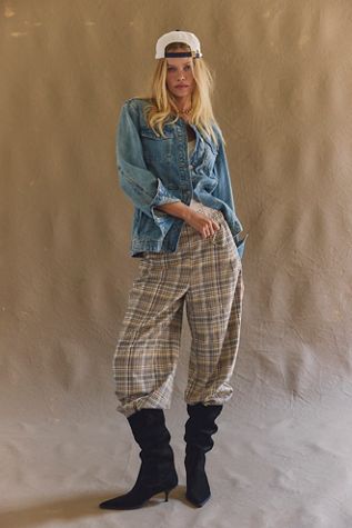 Something Good Pull-On Barrel Pants | Free People