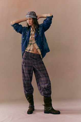 Nice Choice Pull-On Pants by Free People in Blue, Size: XS