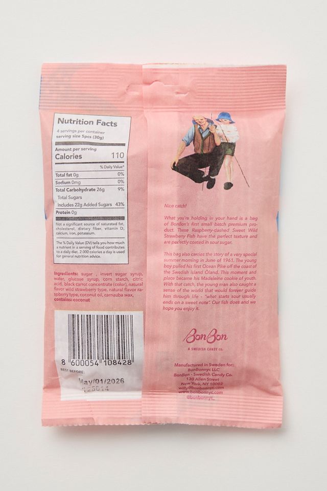 Bon Bon Poisson Fraise Sucrée #1