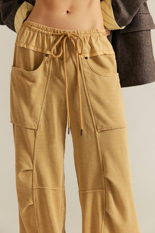We The Free Sky Riser Knit Wide-Leg Pants