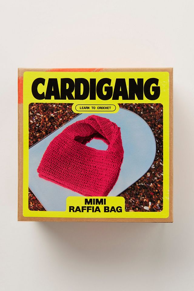 Cardigang Mimi Raffia Bag Crochet Kit #1
