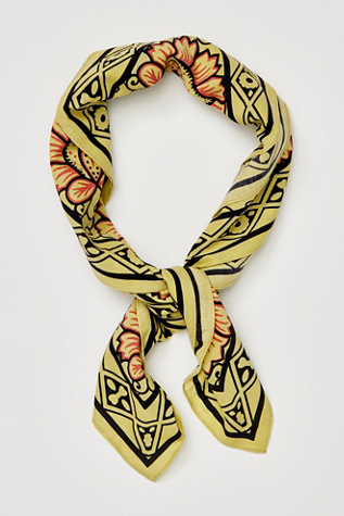 Road Less Traveled Bandana by Free People in Yellow
