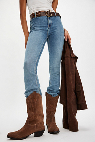 Blue Skies Western Boots by Matisse at Free People in Brown, Size: US 8