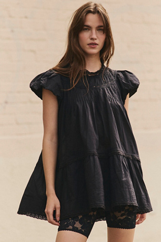Clarise Mini Dress by Free People in Black, Size: XS