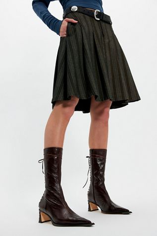 Bottes à laçage arrière Shelley Miista