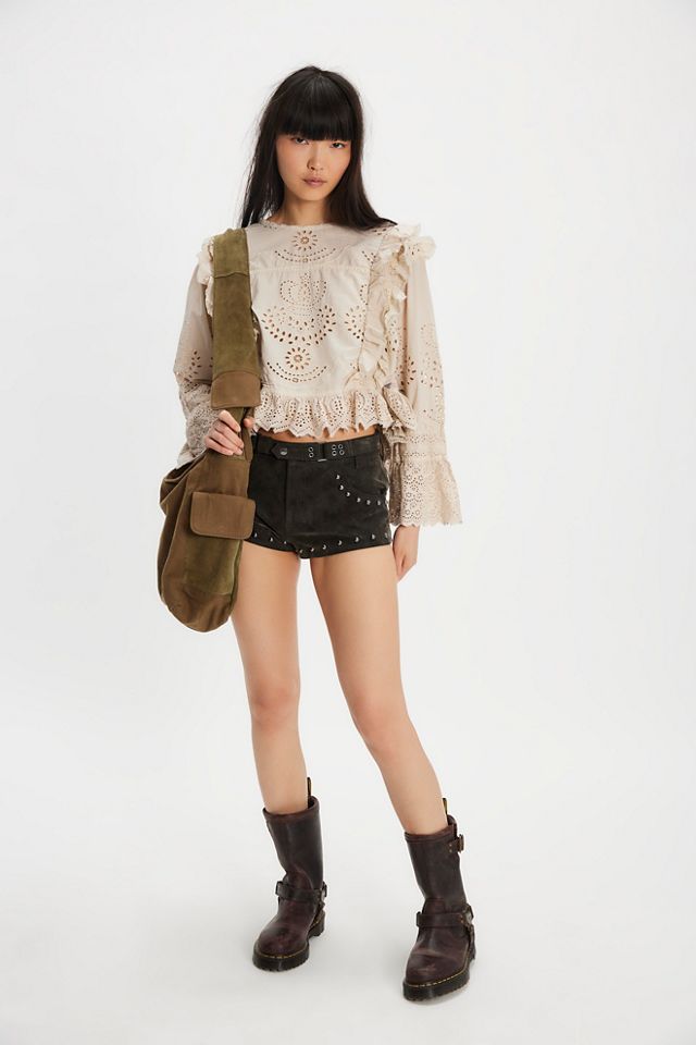 Magnolia Pearl Hermione Eyelet Blouse #2
