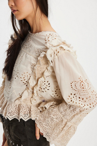 Magnolia Pearl Hermione Eyelet Blouse