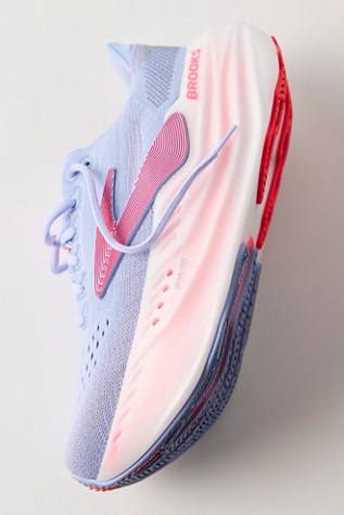 Brooks Glycerin Max Trainers at Free People in 7 Blue Heron/Diva Pink, Size: US 7.5