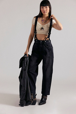 We The Free Berkley Suspender Jeans