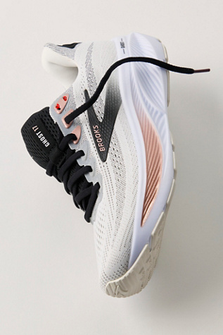 Brooks Ghost 17 Sneakers at Free People in White, Size: US 7.5