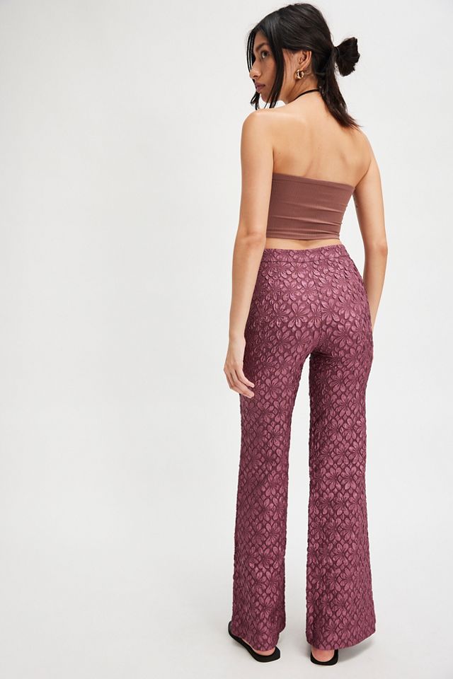 Runaway Floral Flare Pants #1