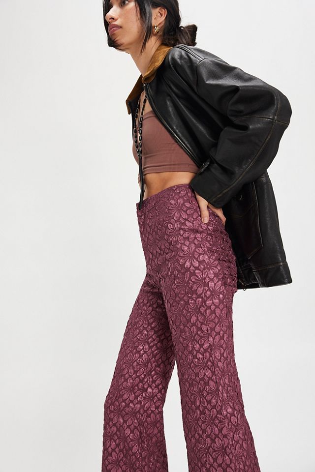 Runaway Floral Flare Pants #2