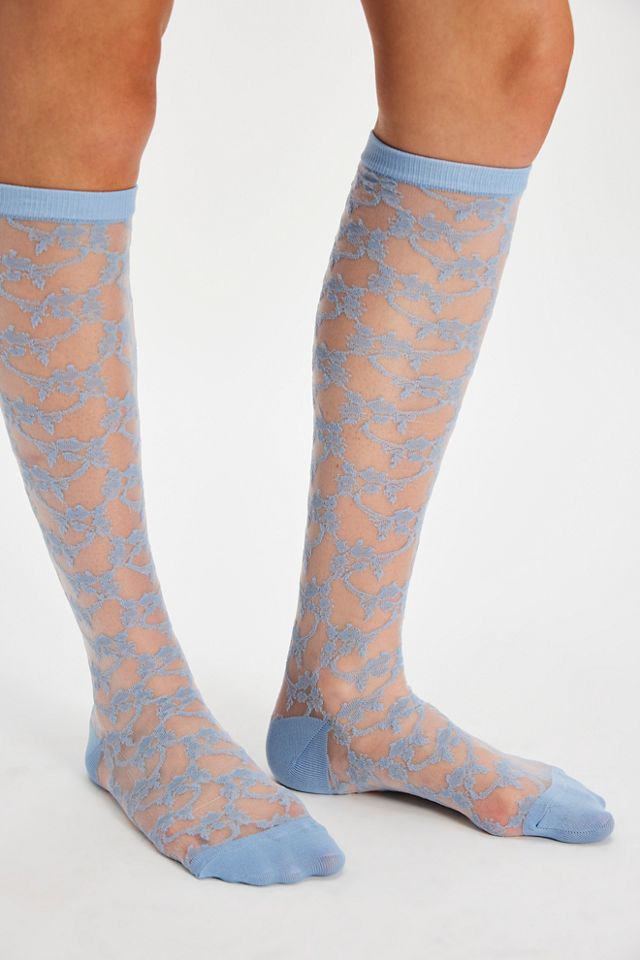 Amour Lace Knee High Socks #1