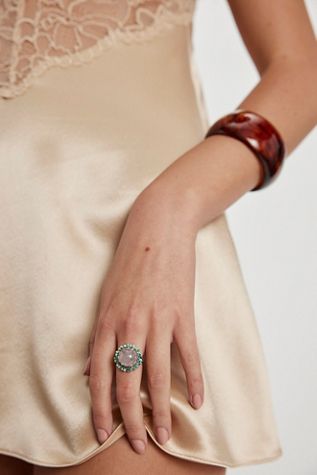 Eric Silva Rose Quarts Flower Ring