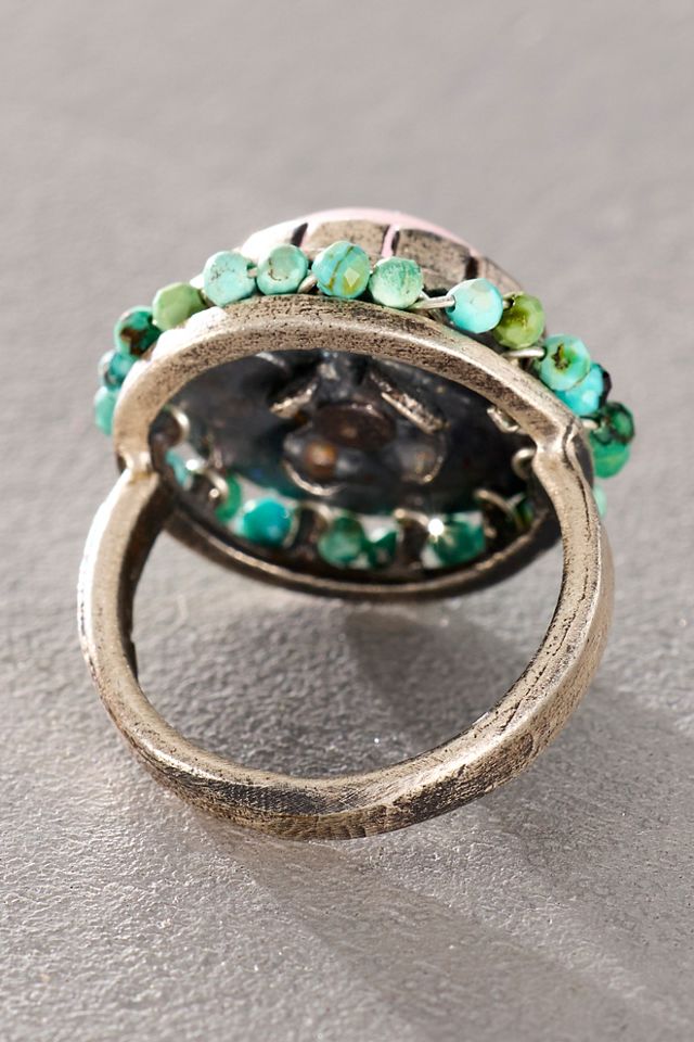 Eric Silva Rose Quarts Flower Ring #2