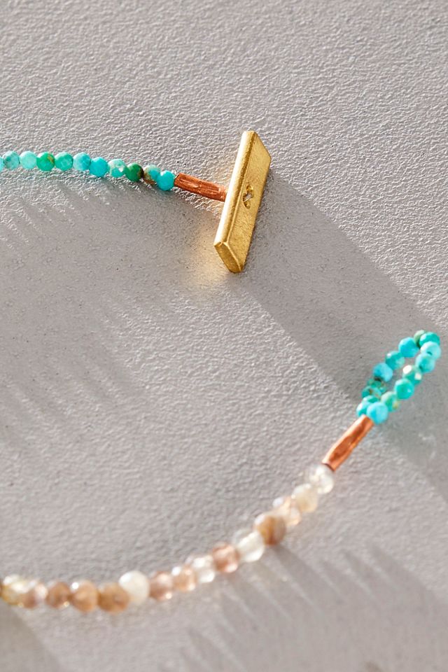 Eric Silva Turquoise Bead Bracelet #2