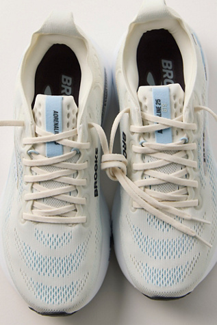 Brooks Adrenaline GTS 25 Sneakers at Free People in White, Size: US 8.5