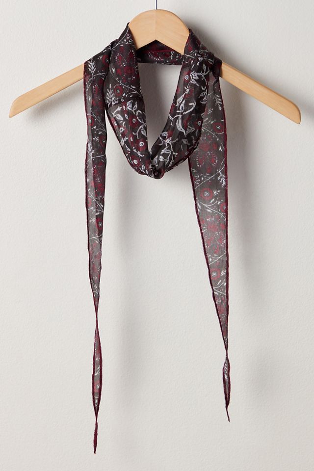 Tilly Skinny Silk Convertible Scarf #3