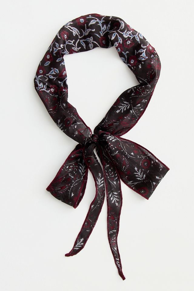 Tilly Skinny Silk Convertible Scarf #4
