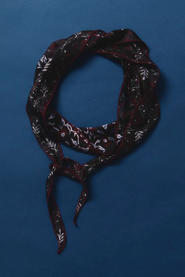 Tilly Skinny Silk Convertible Scarf