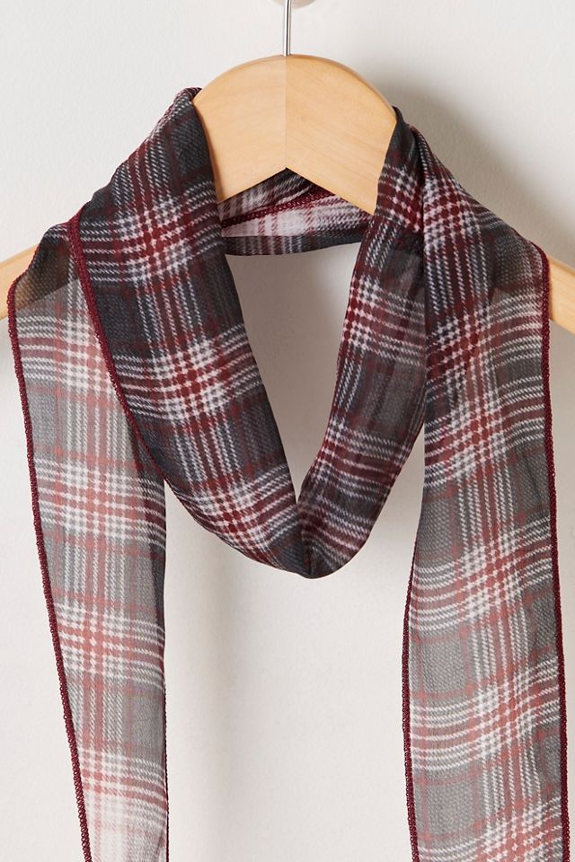 Tilly Skinny Silk Convertible Scarf #1