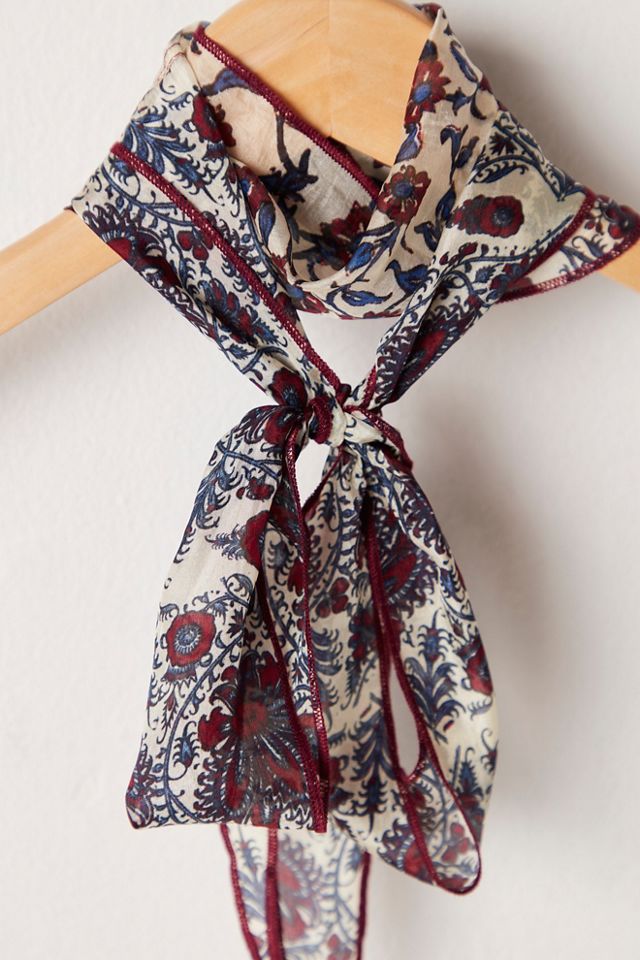 Tilly Skinny Silk Convertible Scarf #2