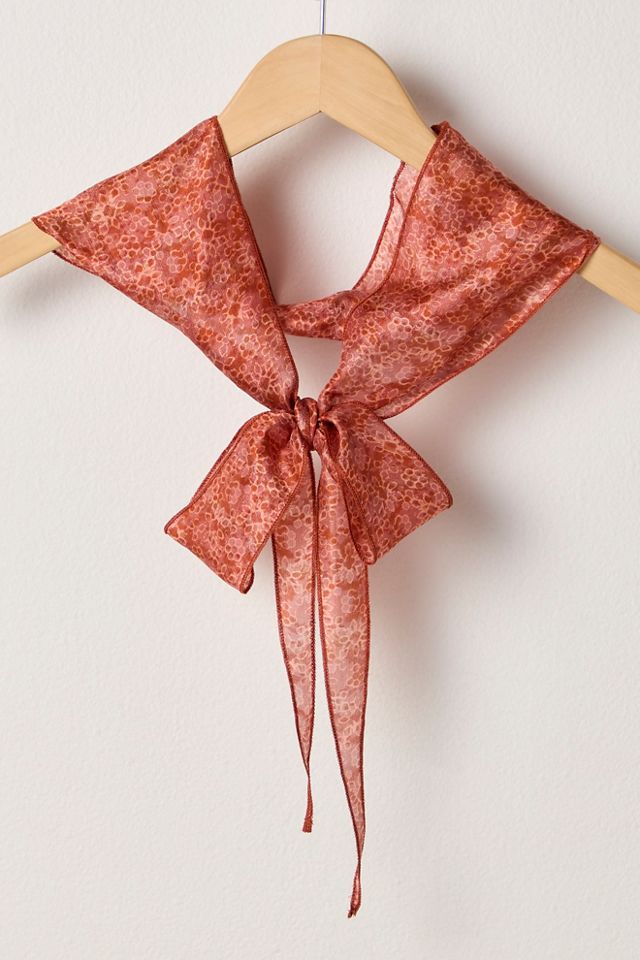 Tilly Skinny Silk Convertible Scarf #1