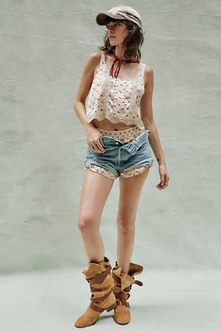Jeffrey Campbell Lily Slouch Boots at Free People in Tan, Size: US 8