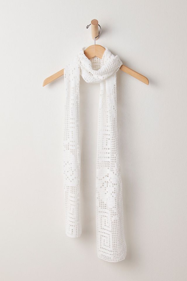 Kettel Crochet Roses Scarf #1