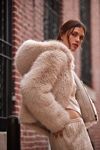 Louder Please Hooded Fur Jacket