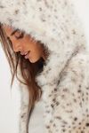 Louder Please Hooded Fur Jacket